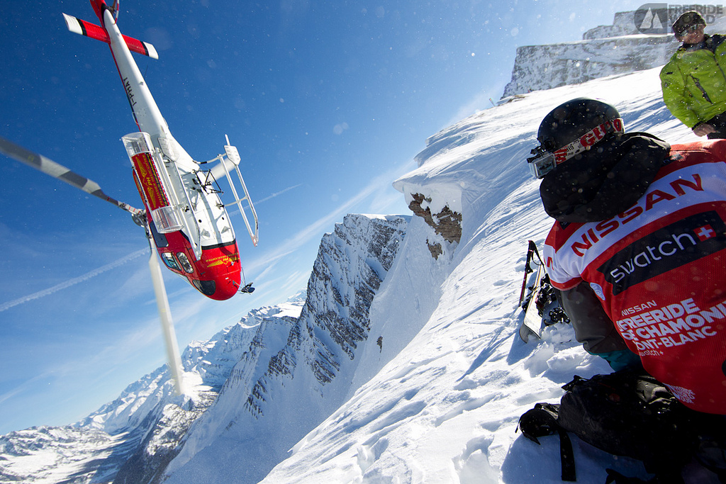 WOF 2012#08 English: Swatch Freeride World Tour 2012 - Chamonix/France