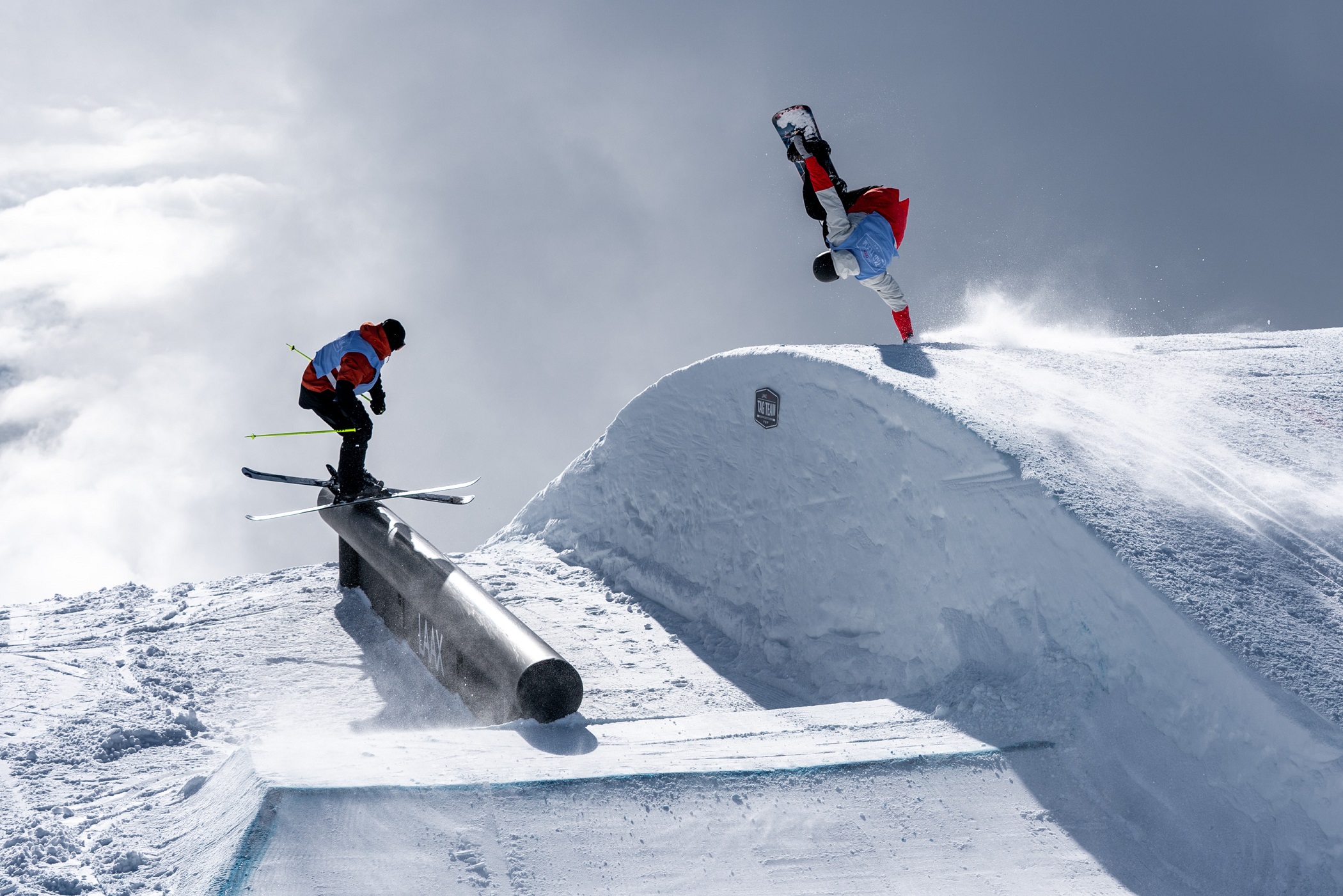 LAAX OPEN TAG TEAM Crossover Slopestyle Session - NEWS