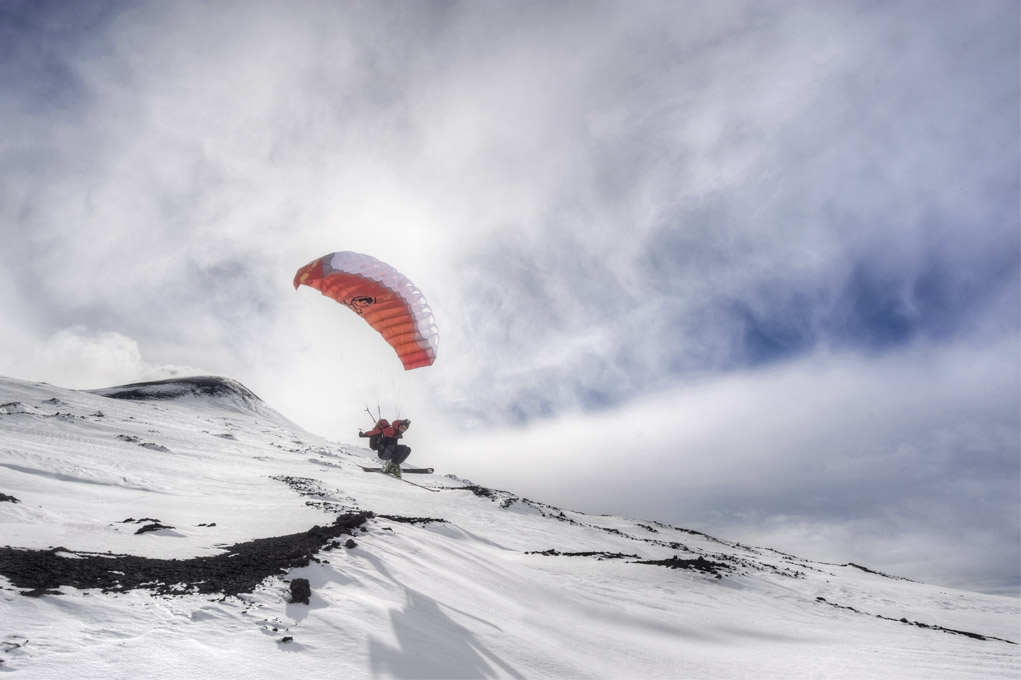 Speedflying Mount Etna 2012