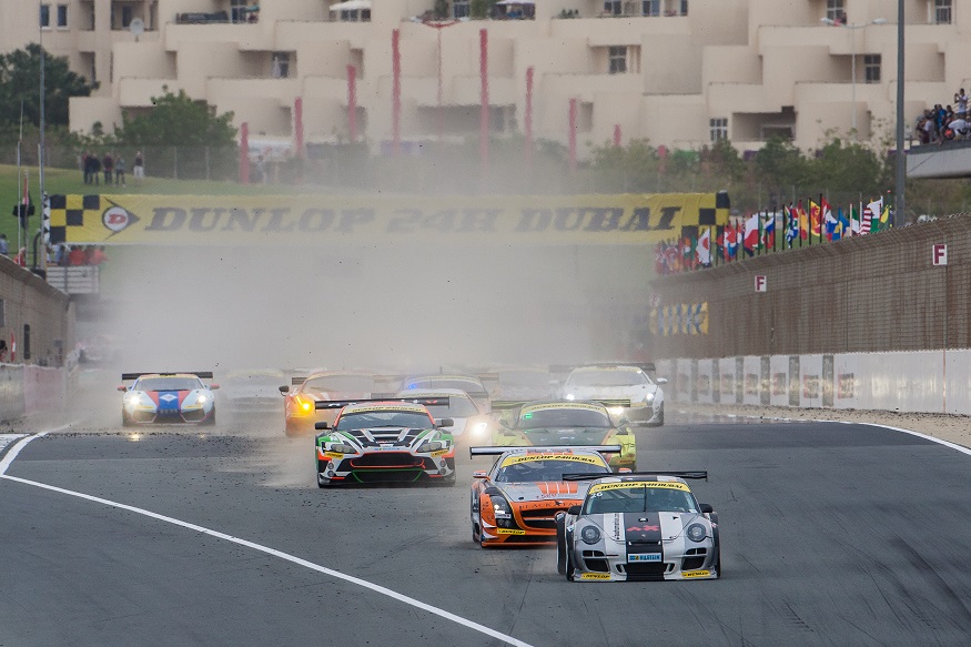 Dunlop 24h Car Race Dubai 2014