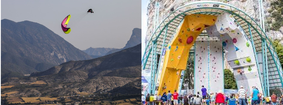 Acro Games 2017 - Paragliding Aerobatics - Organya(ESP) & Rock MAster Festival - Bouldering -Arco (ITA)_RockMasterFestival