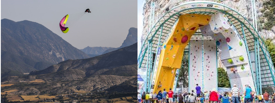 WOF 2017#39: Acro Games - Paragliding Aerobatics - Organya (ESP) & Rock Master Festival - Bouldering - Arco (ITA)